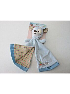 Kids Preferred Security Blanket Lovey Puppy Dog Plush Satin Trim Baby